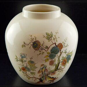 Vintage Royal Cauldon Ginger Cookie Jar R. Twining's & Co London Porcelain Pot
